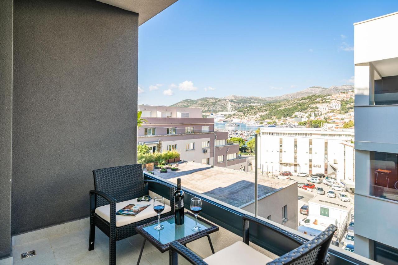 Gorgeous Dubrovnik Sea View Apartment With Free Parking Exteriör bild